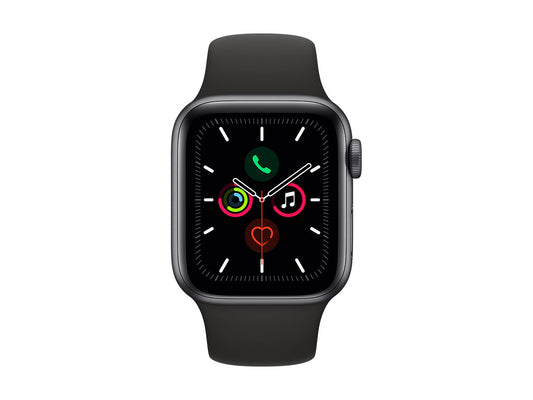 Apple Watch Series 3 Aluminium Case with Black Sport Band
