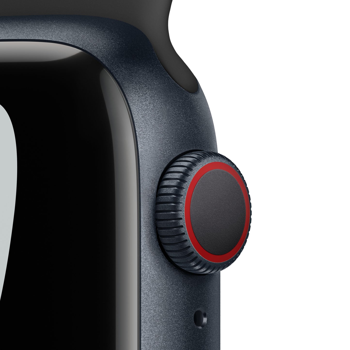 Apple Watch Nike Series 7 (GPS + Cellular) - Caja de aluminio en color medianoche de 41 mm - Correa Nike Sport antracita/negro - Talla única