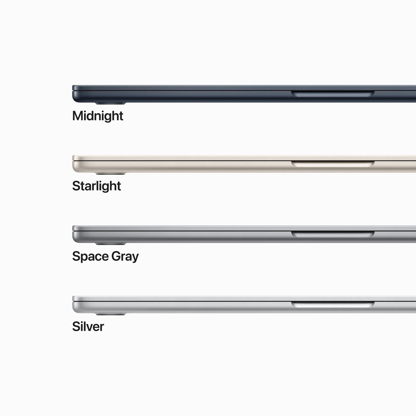 MacBook Air de 15 pulgadas: chip Apple M2 con CPU de 8 núcleos y GPU de 10 núcleos, SSD de 512 GB - Plata