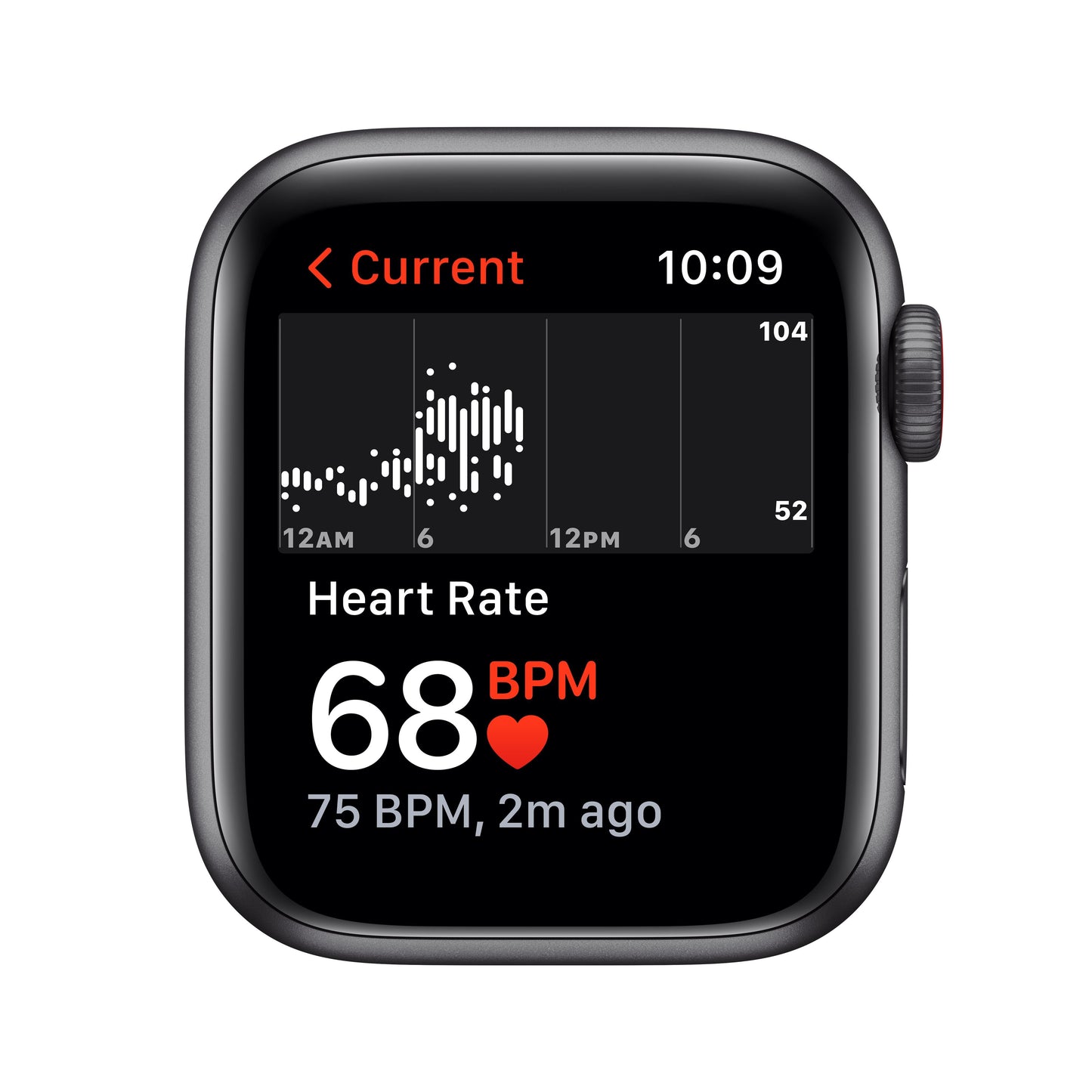Apple Watch Nike SE (GPS+Cellular) - Caja de aluminio en gris espacial 40 mm - Correa Nike Sport antracita/negro - Talla única