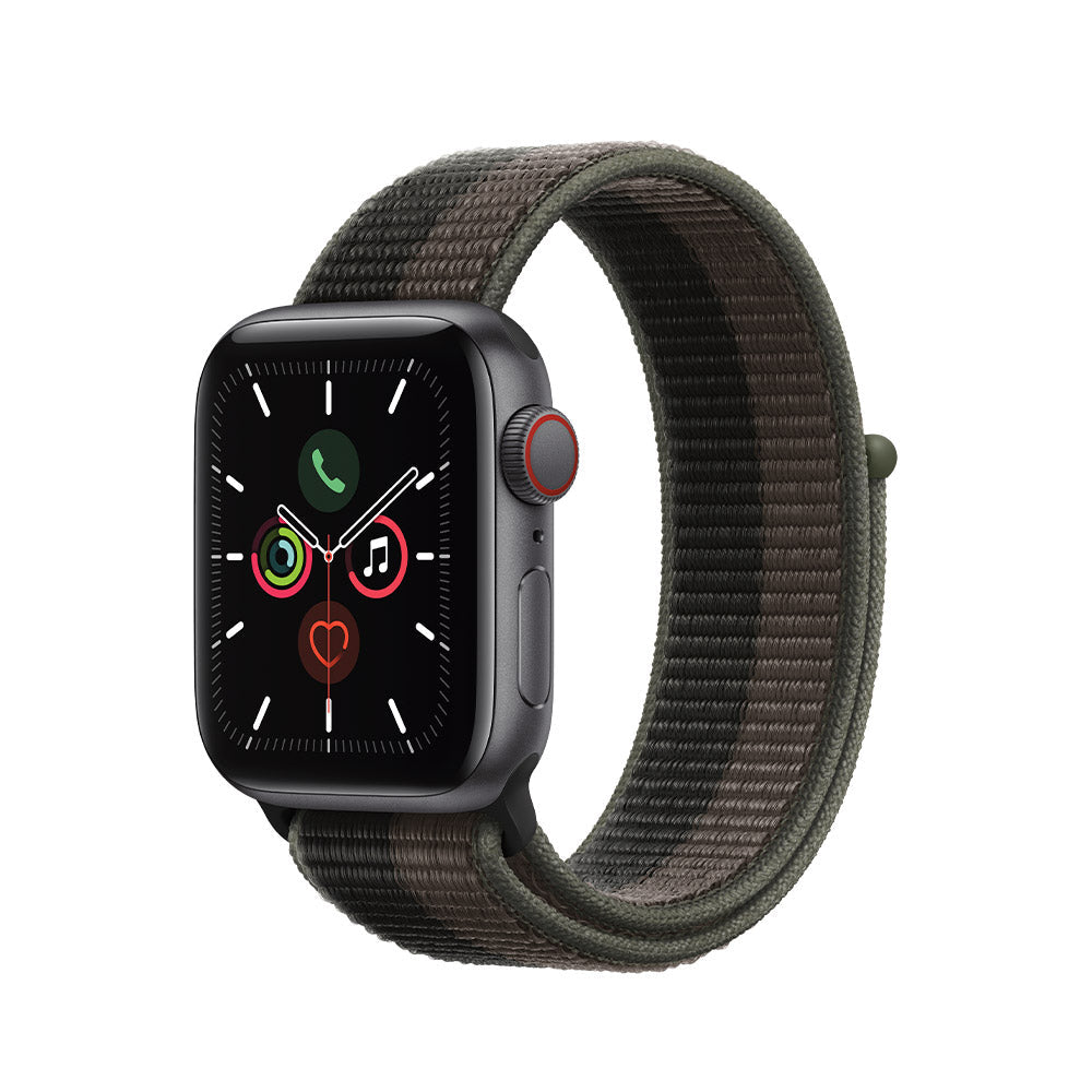 Apple Watch SE Aluminium Case with Tornado/Grey Sport Loop