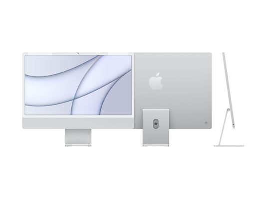 iMac de 24 pulgadas con pantalla Retina 4.5K: chip Apple M1 con CPU de 8 núcleos y GPU de 8 núcleos